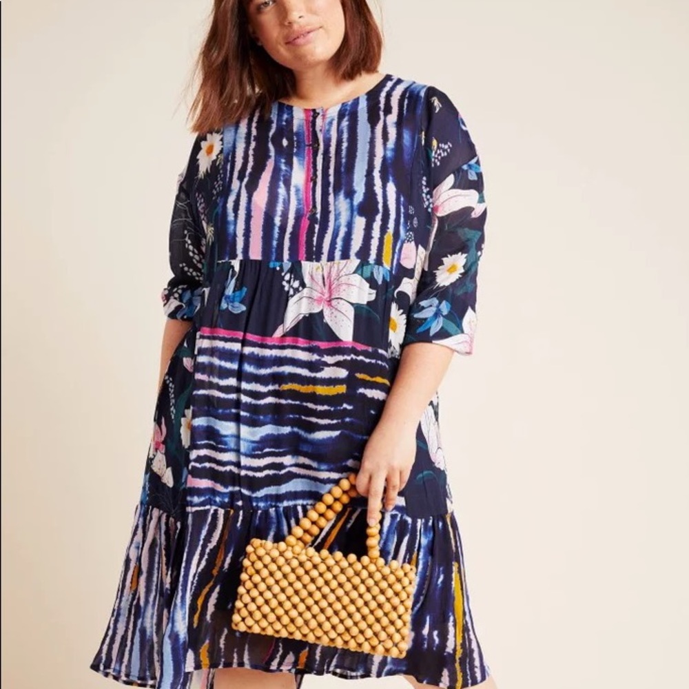 SOLD Anthropologie Meridian Tunic Dress 3X